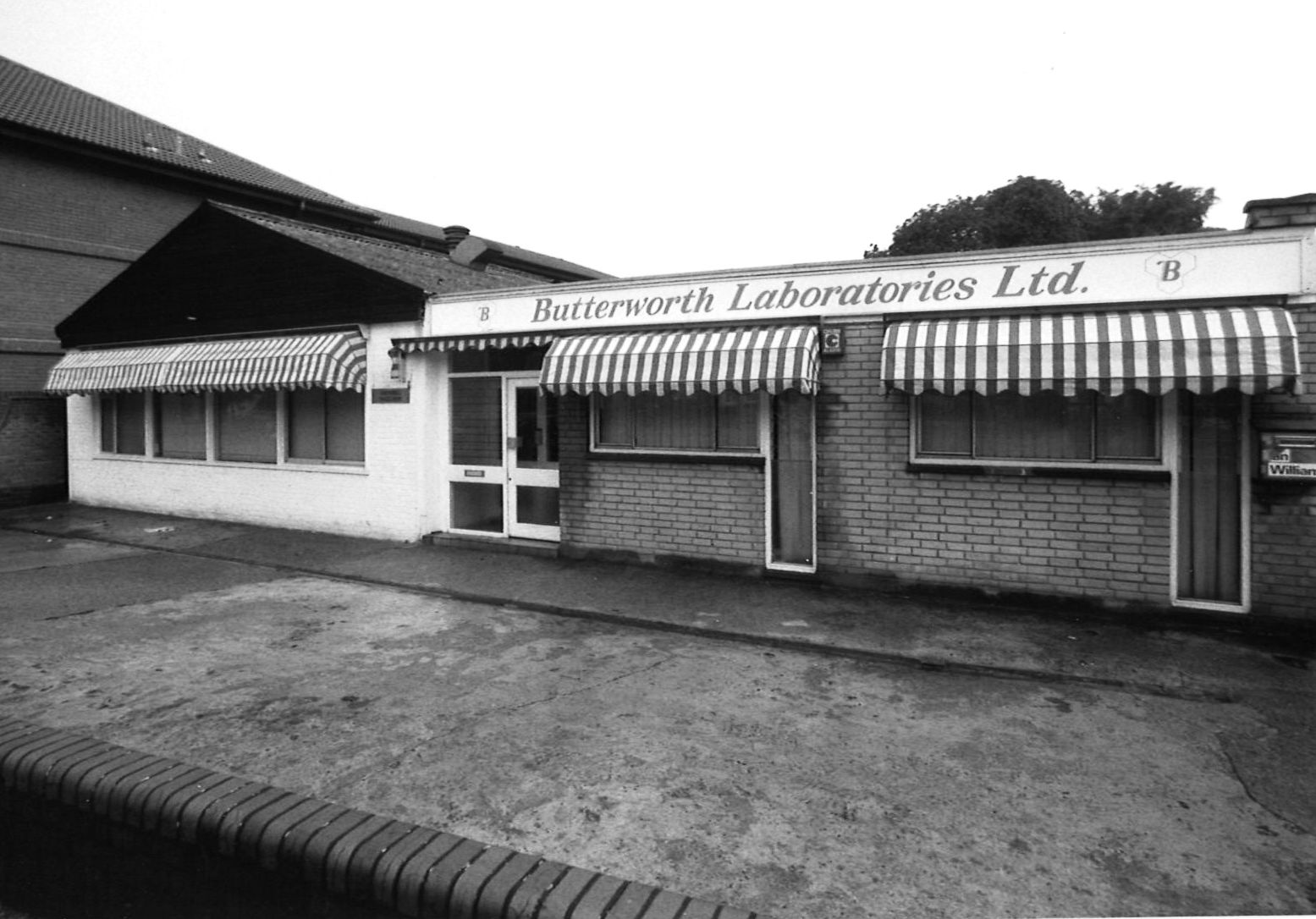 History Butterworth Laboratories